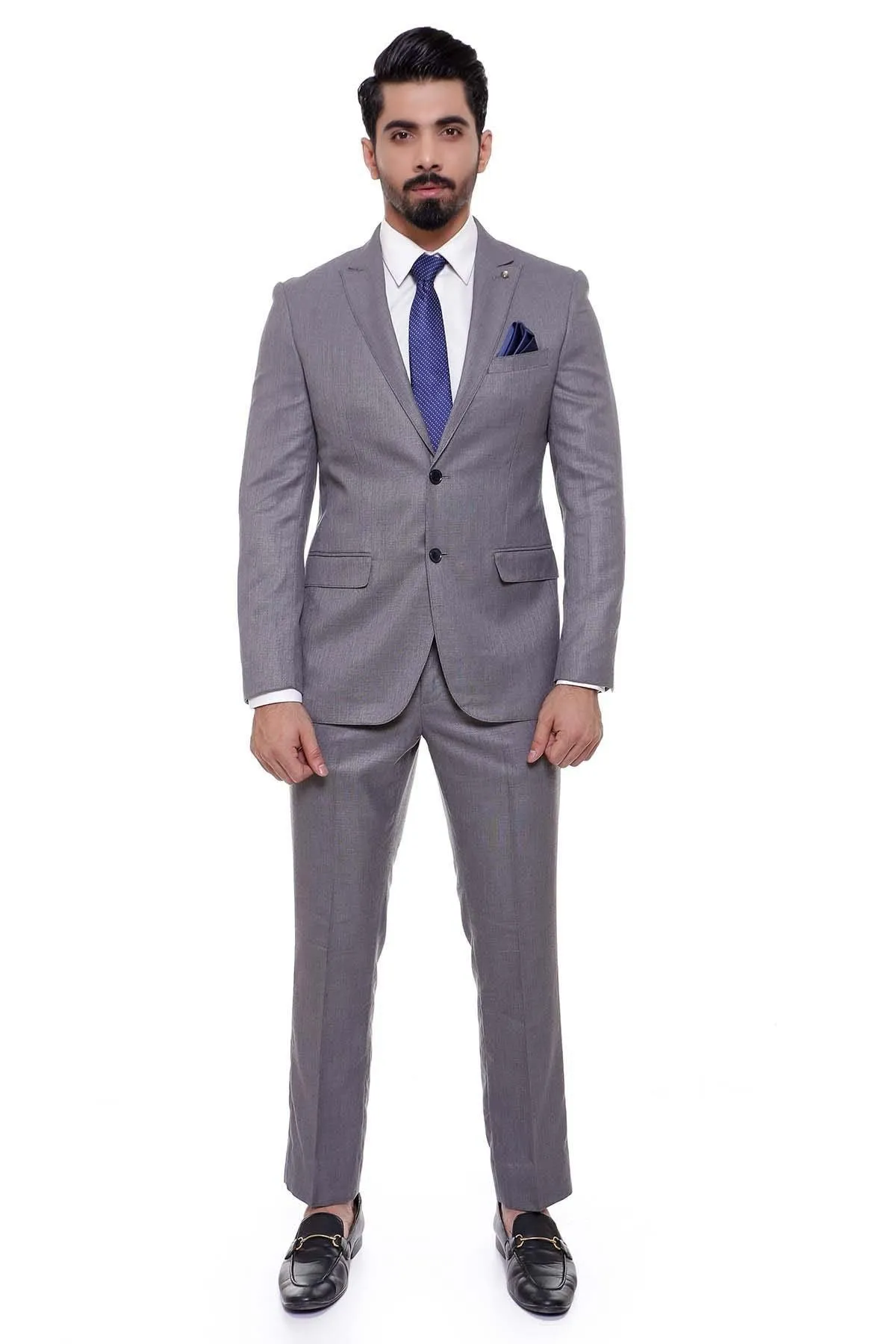 2 PIECE SUIT GREY