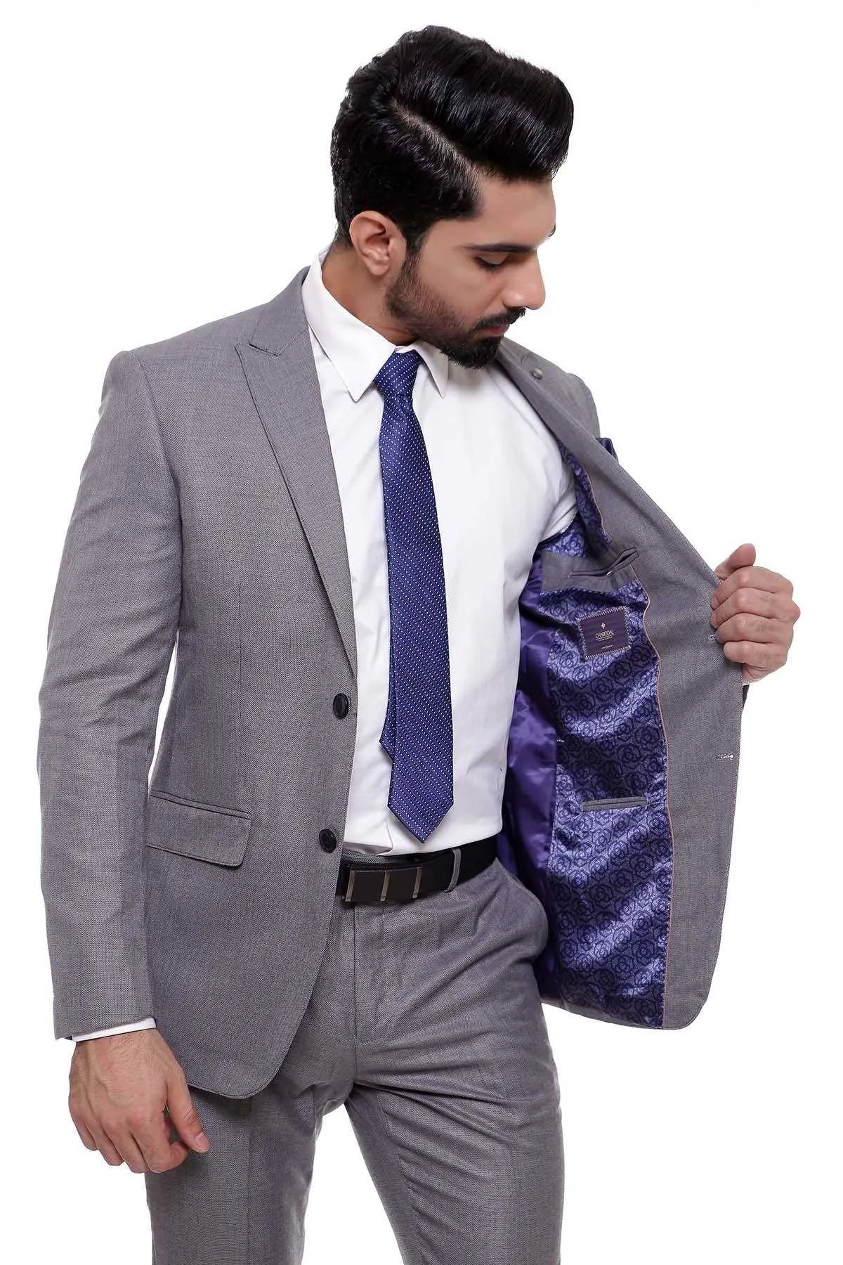 2 PIECE SUIT GREY