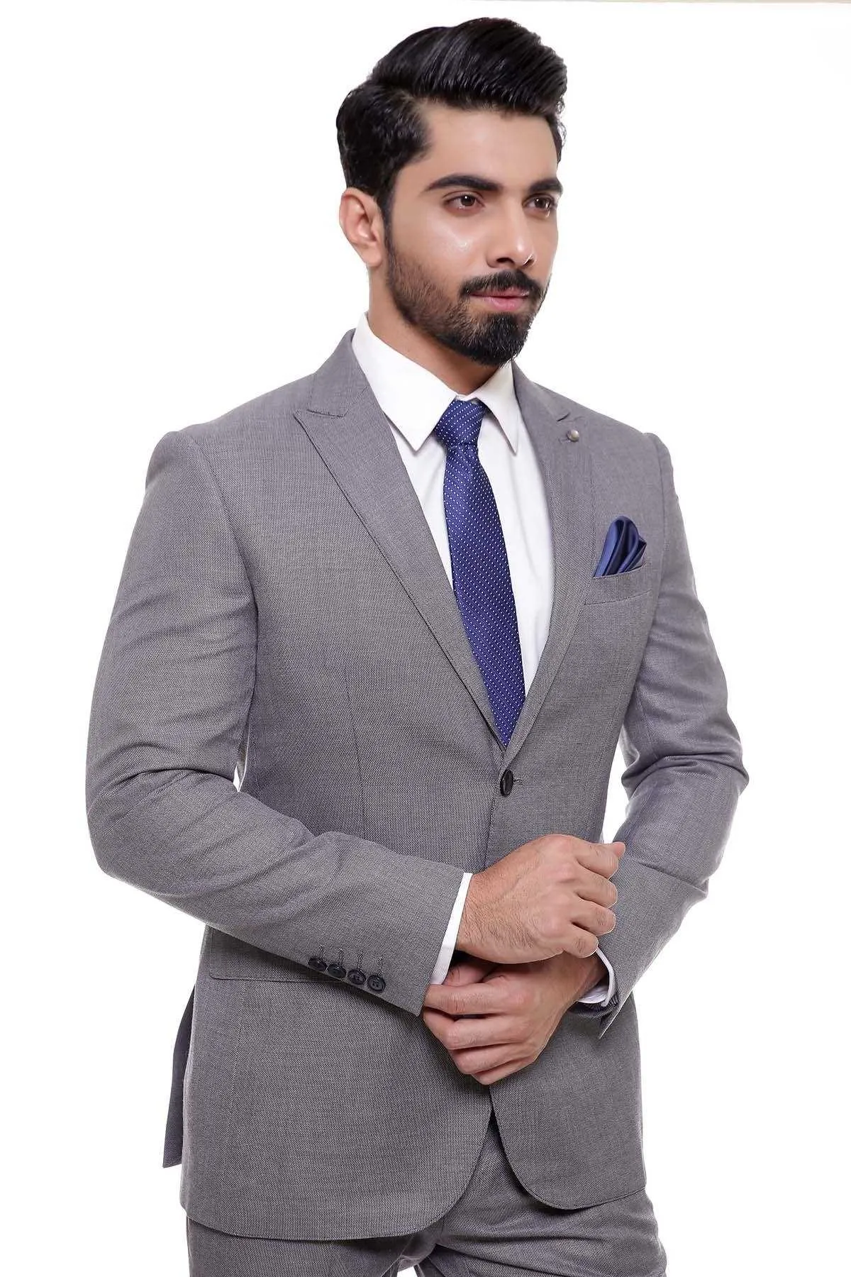 2 PIECE SUIT GREY