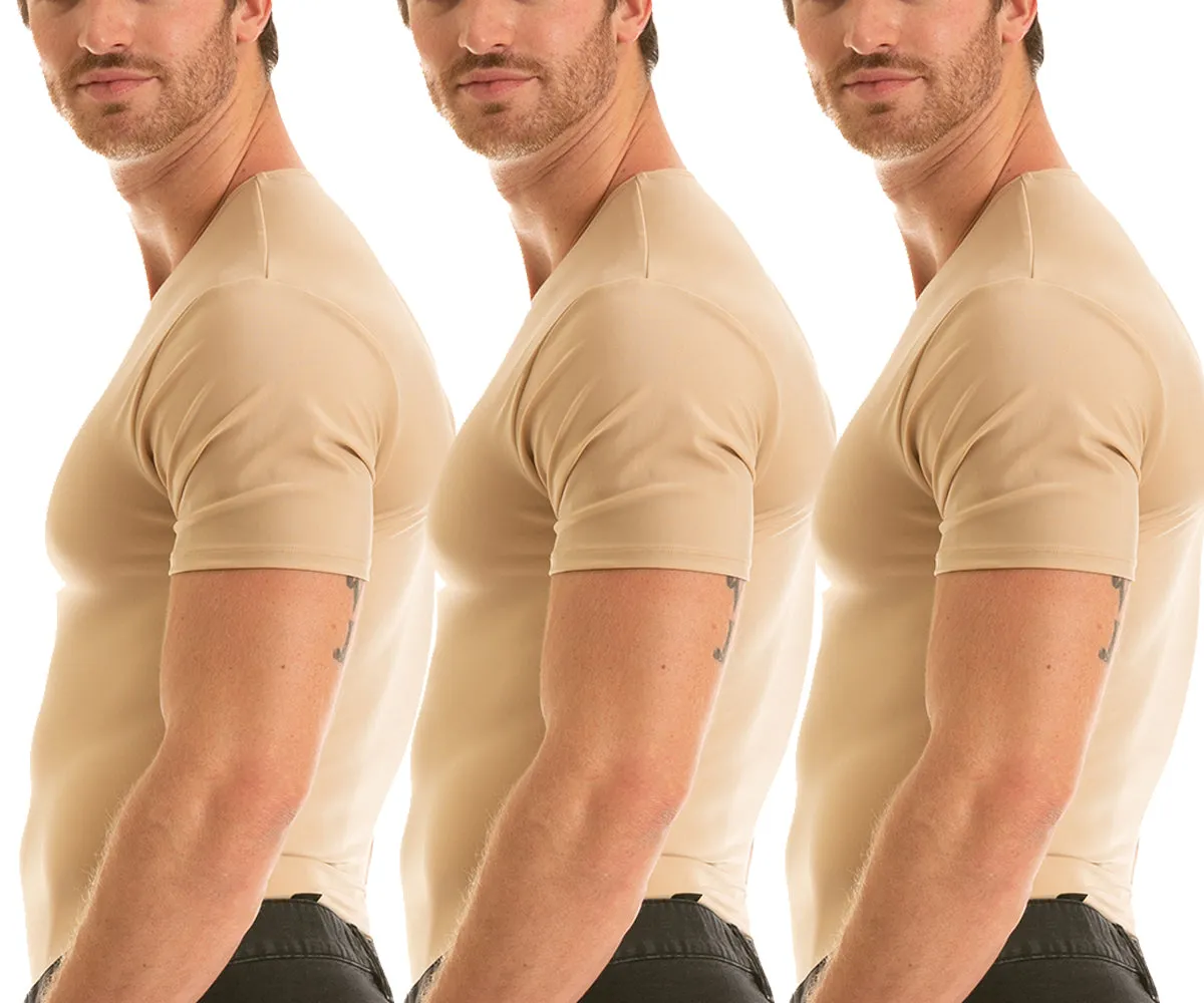 3-Pack Insta Slim Compression Crew Necks TS0003