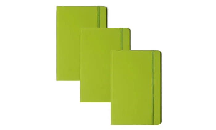 3 Piece Leatherette A6 Journal