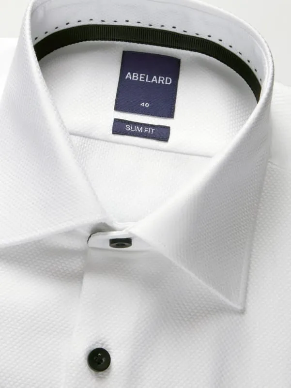 Abelard Bottone Black Evening Slim Fit Shirt