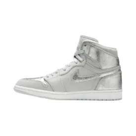 Air Jordan 1 High Retro CO JP Japan Silver Anniversary (2009) Special Edition Suitcase Box Neutral Grey Metallic Silver White