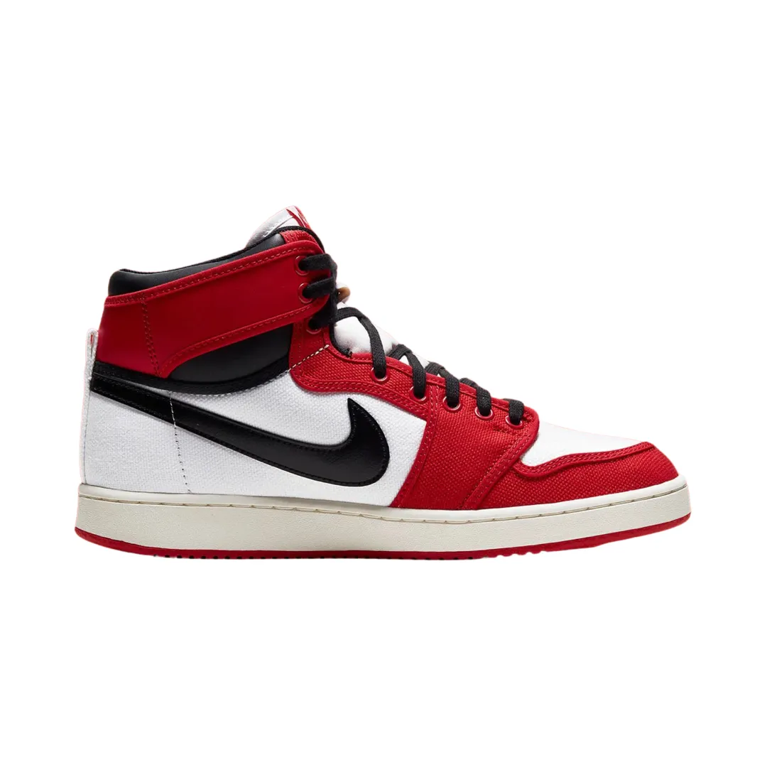 Air Jordan 1 High Retro KO Chicago 2021 White Black University Red