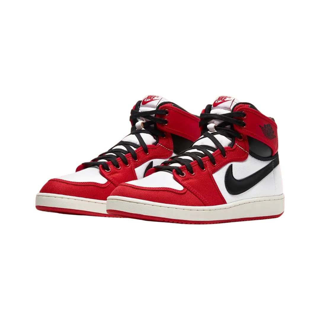 Air Jordan 1 High Retro KO Chicago 2021 White Black University Red