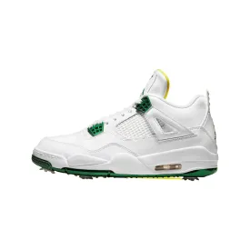 Air Jordan 4 Retro Golf Master Tournament White Metallic Green