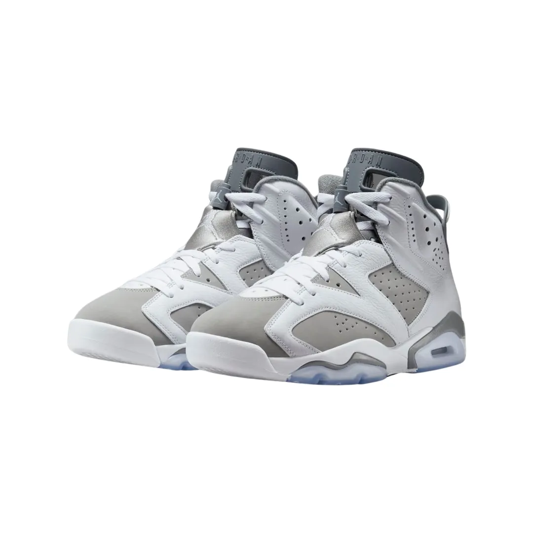 Air Jordan 6 Retro White Medium Cool Grey