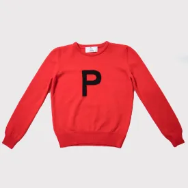 Alphabet P Knit