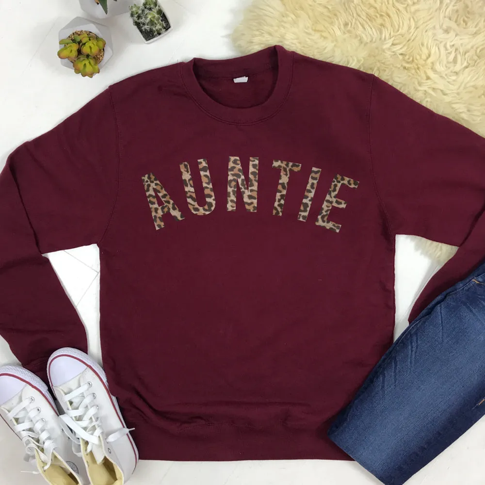 Auntie Leopard Sweatshirts 00 (MRK X)