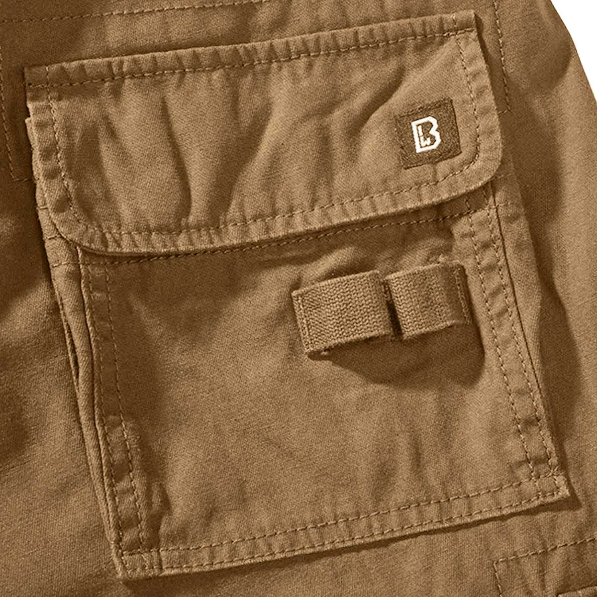 Brandit Pure Slim Fit Cargo Trousers Beige