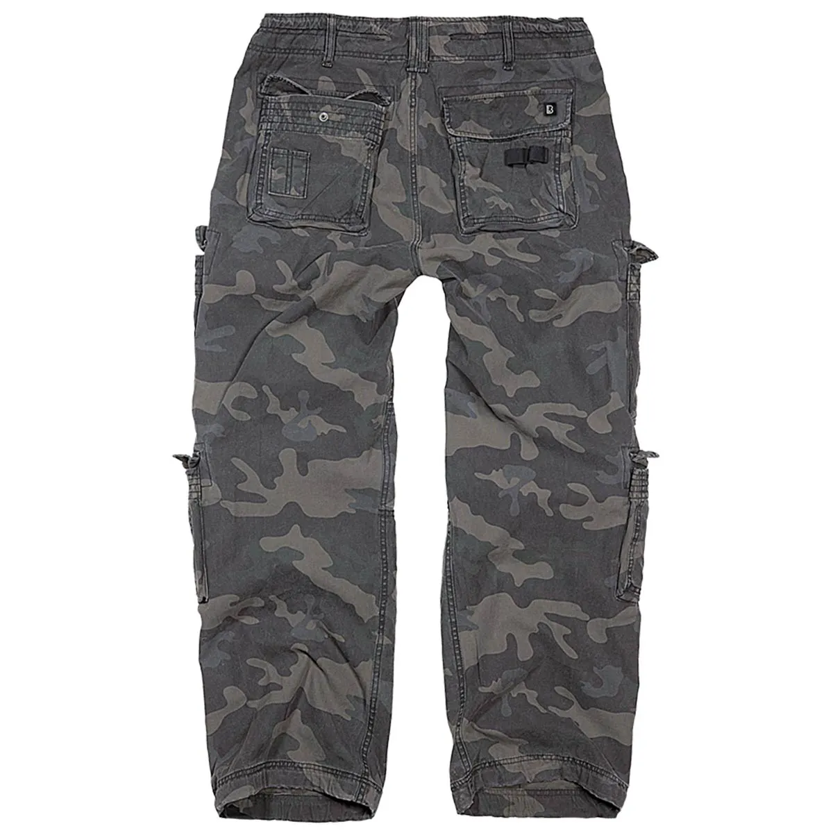 Brandit Pure Vintage Cargo Trousers Dark Camo