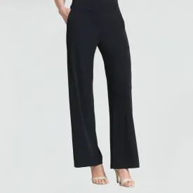 Clara Sun Woo Wide Leg Pocket Pant - Black PT21