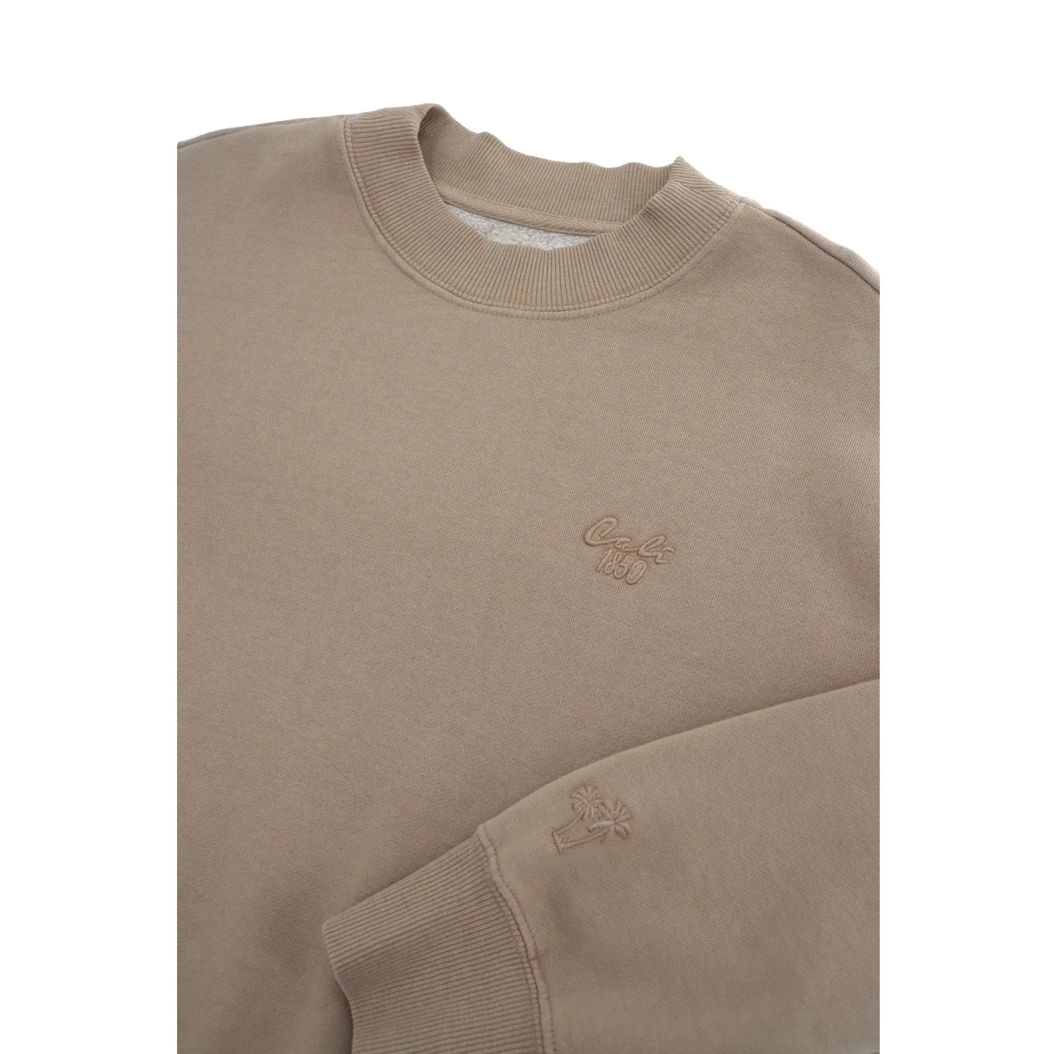 Cloud Fleece Crewneck Sweatshirt - Light Brown