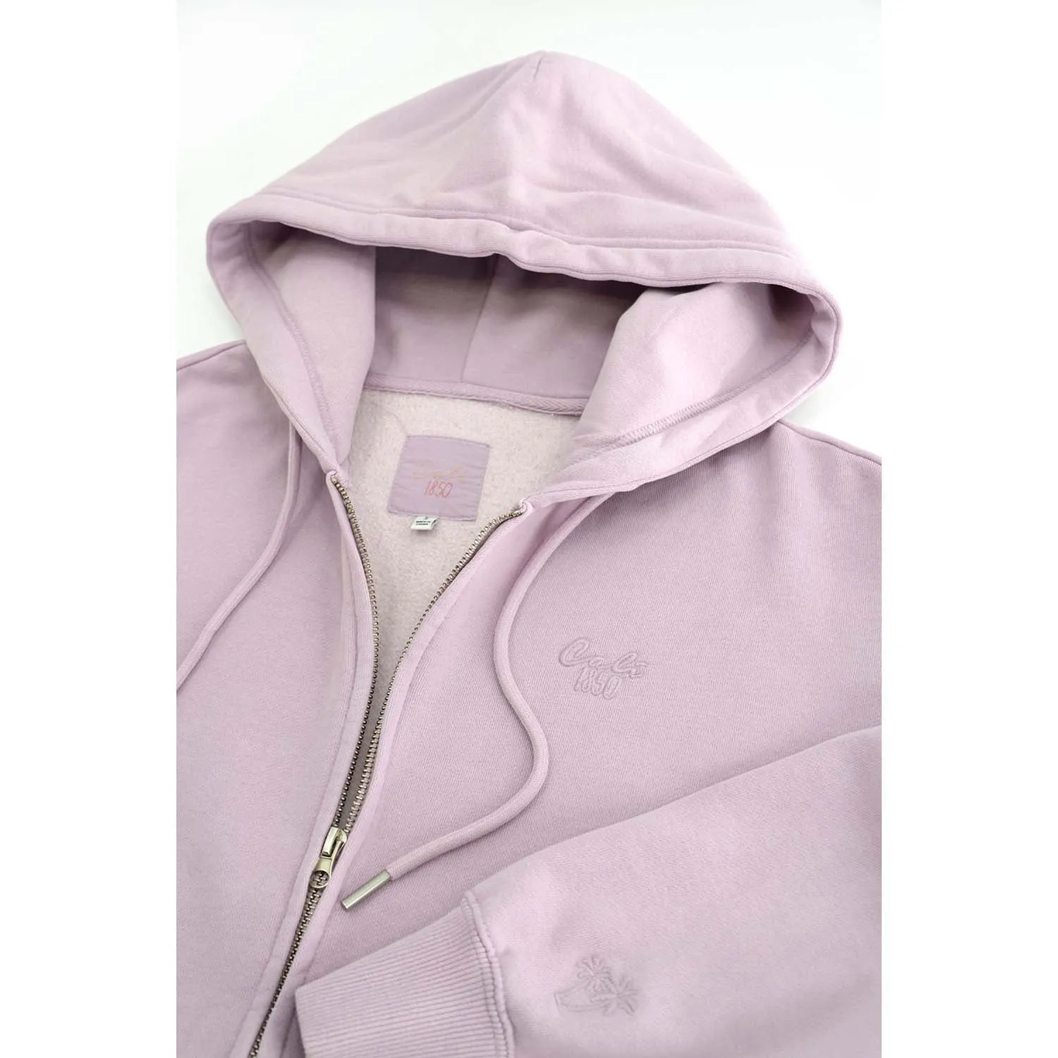 Cloud Fleece Zip Up Hoodie - Lite Lilac