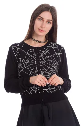 Creepy Spider Cardigan