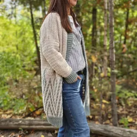 Diamond Drift Cardigan Kit