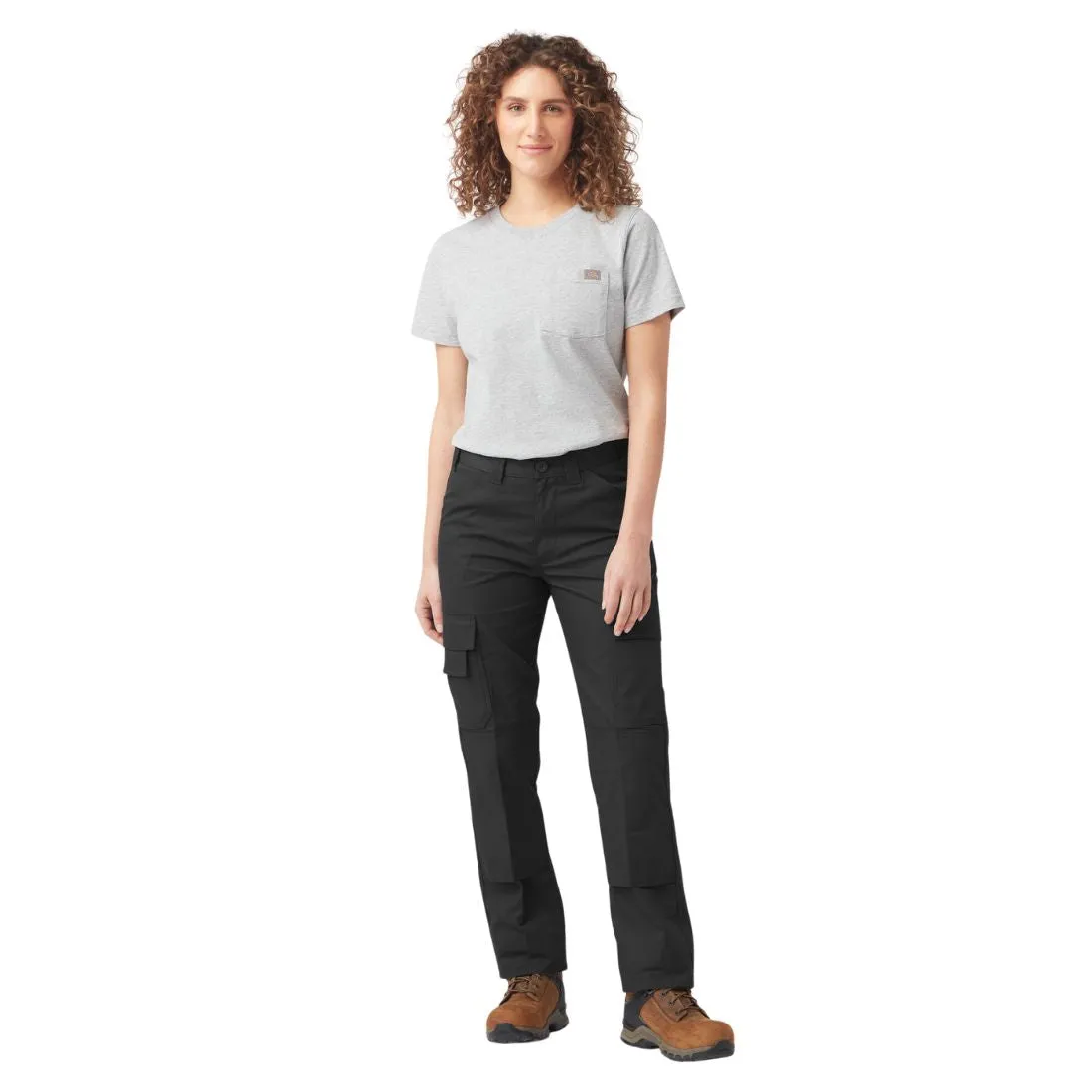 Dickies Women's Everyday Flex Cargo Work Pant WBT002 - Black