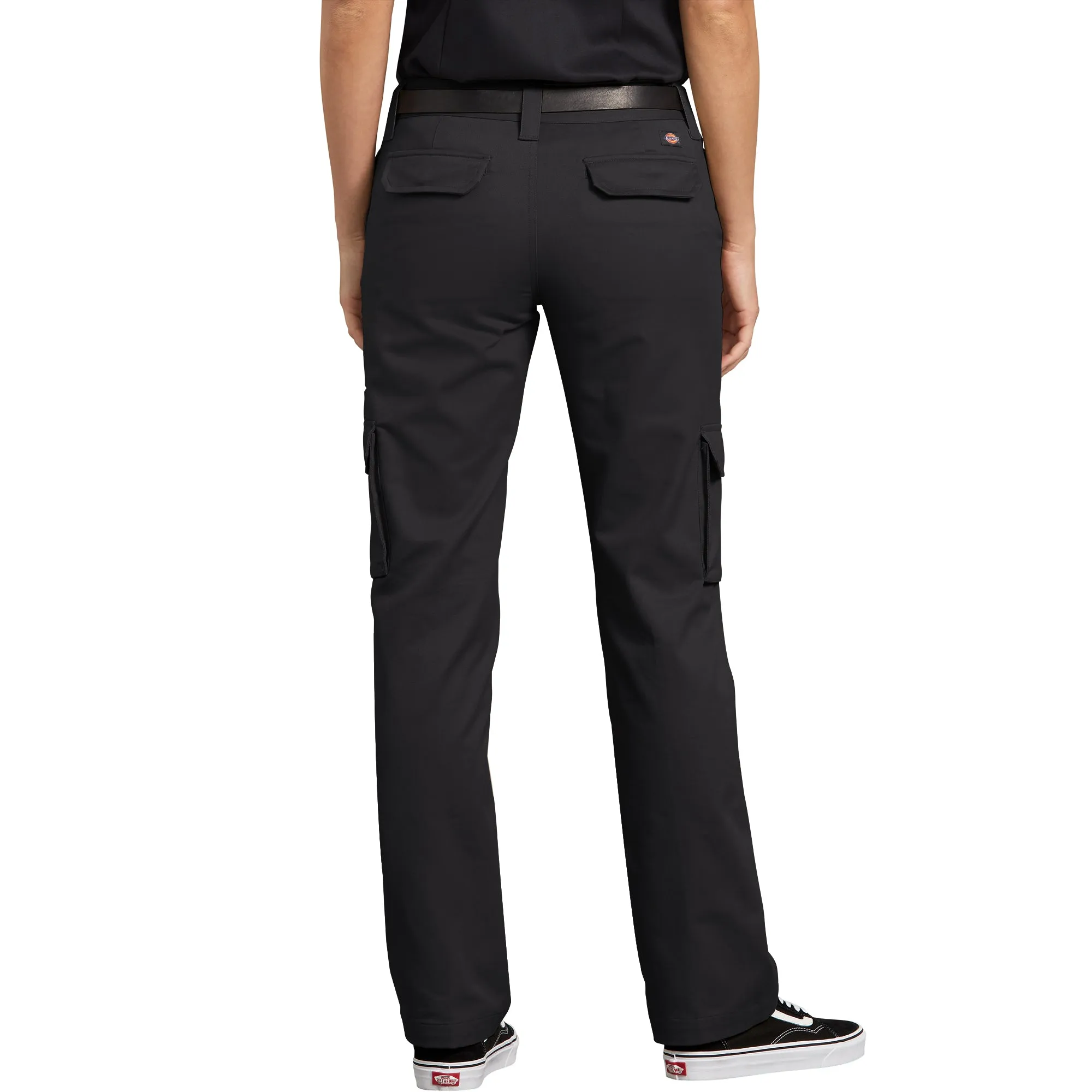 Dickies Women's Stretch Cargo Work Pant FP888BK - Black