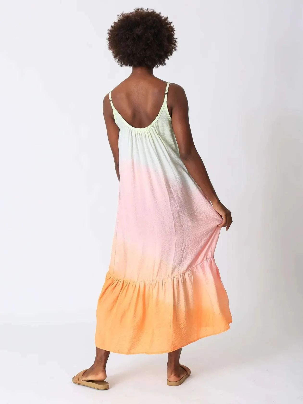 Electric & Rose Women's Laney Maxi Dress - Citrus Orange