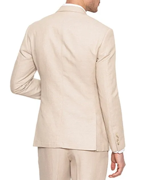 Gibson Electron Linen Cotton Slim Fit Suit Set