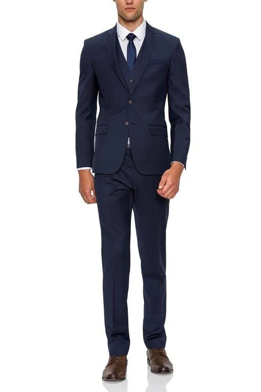 GIBSON SLIM FIT DELIRIUM NAVY PURE WOOL SUIT SET