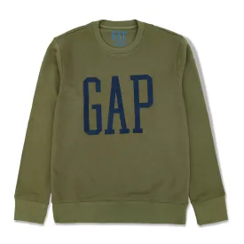 GP - Men 'Olive' Gap Printed Terry Sweatshirt GP943