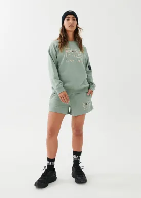 HEADS UP SWEAT IN ICEBERG GREEN