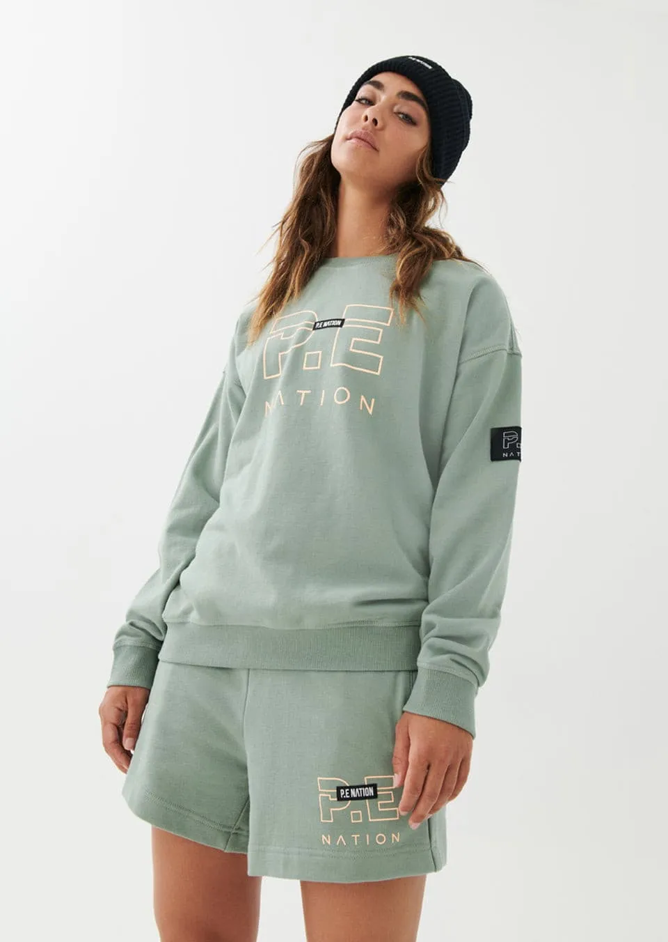 HEADS UP SWEAT IN ICEBERG GREEN