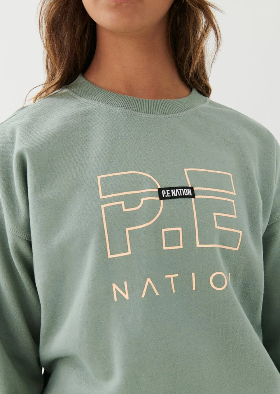 HEADS UP SWEAT IN ICEBERG GREEN