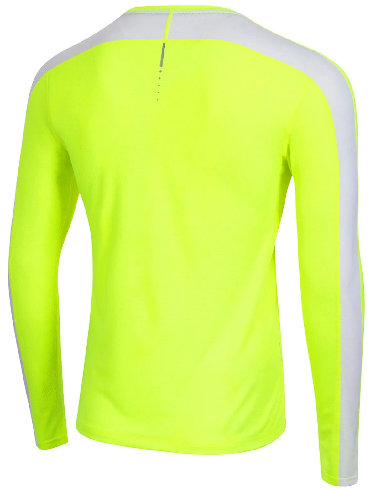 Herren Funktions Laufshirt Langarm Pro Line Neon Weiss