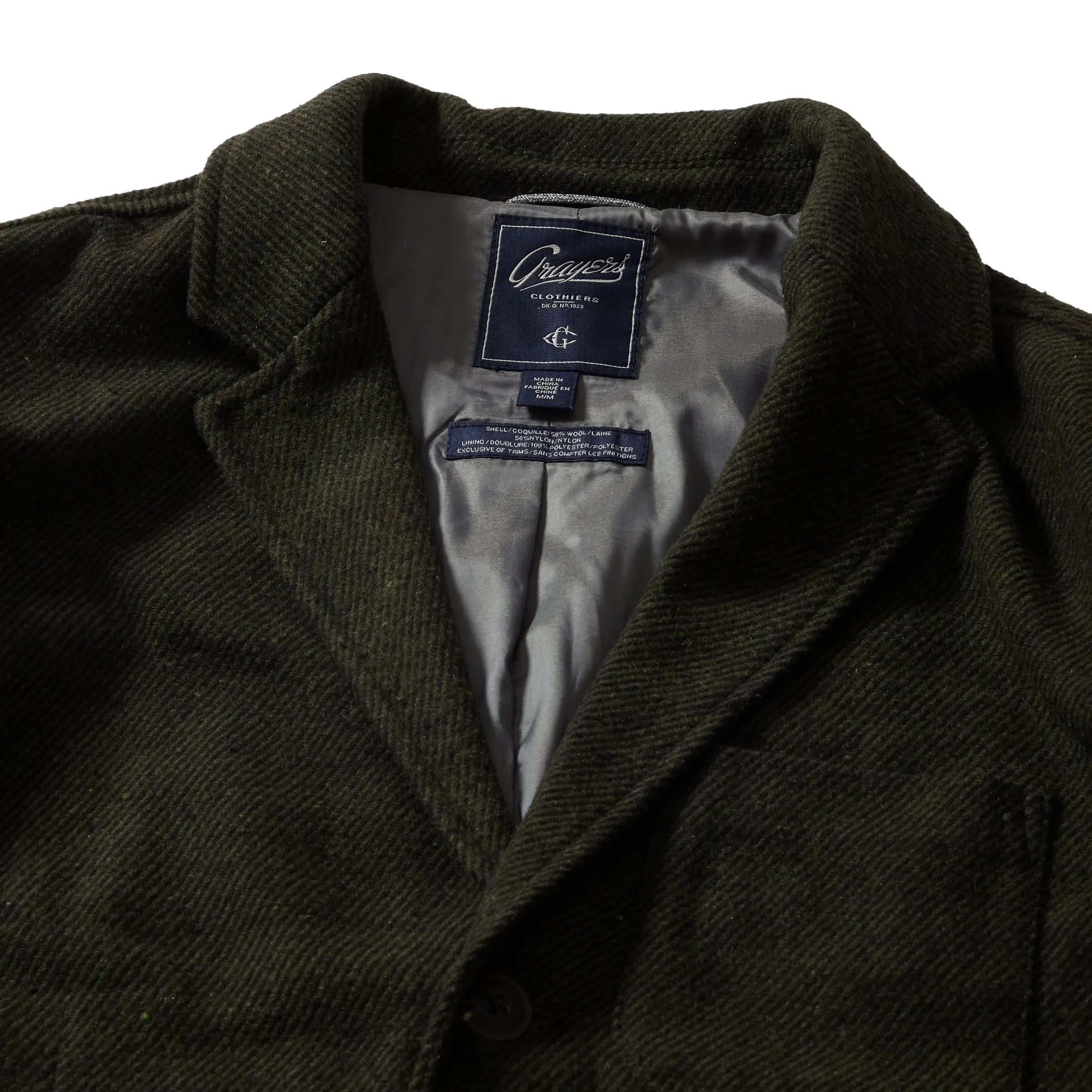 Hutton Wool Blazer - Loden