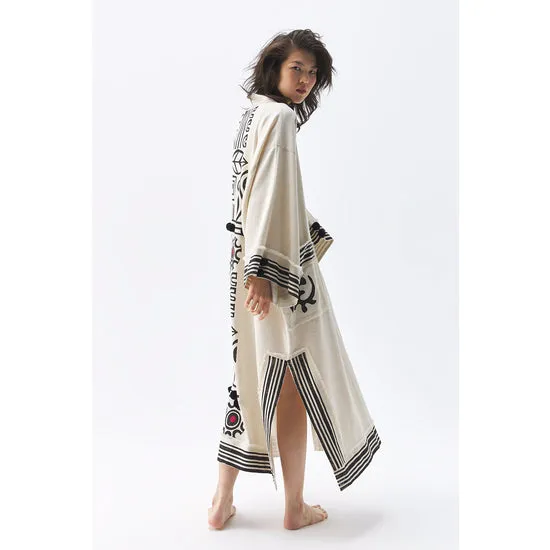 Karma Handmade Linen Blend Kimono