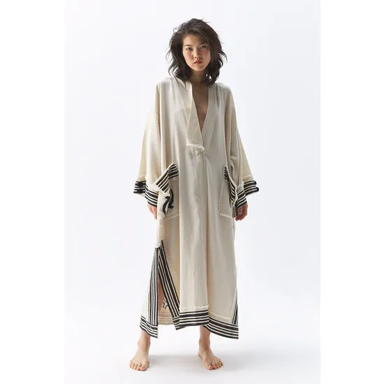 Karma Handmade Linen Blend Kimono