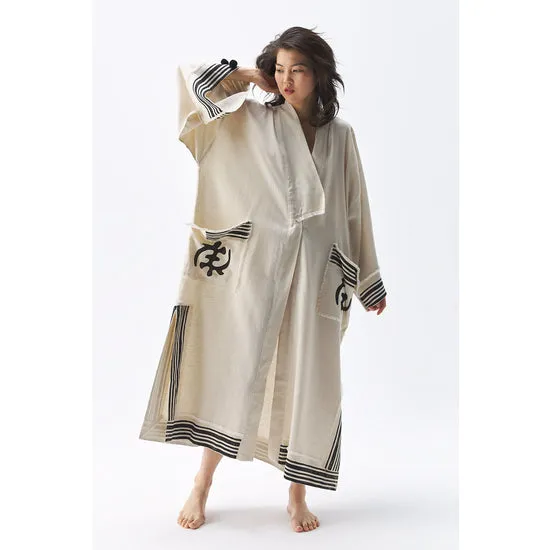 Karma Handmade Linen Blend Kimono