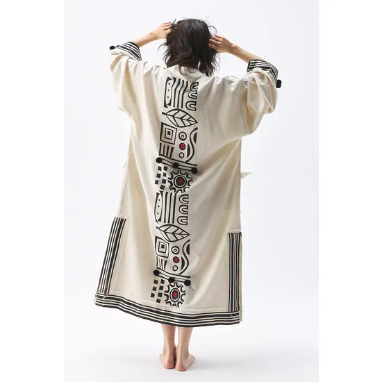 Karma Handmade Linen Blend Kimono