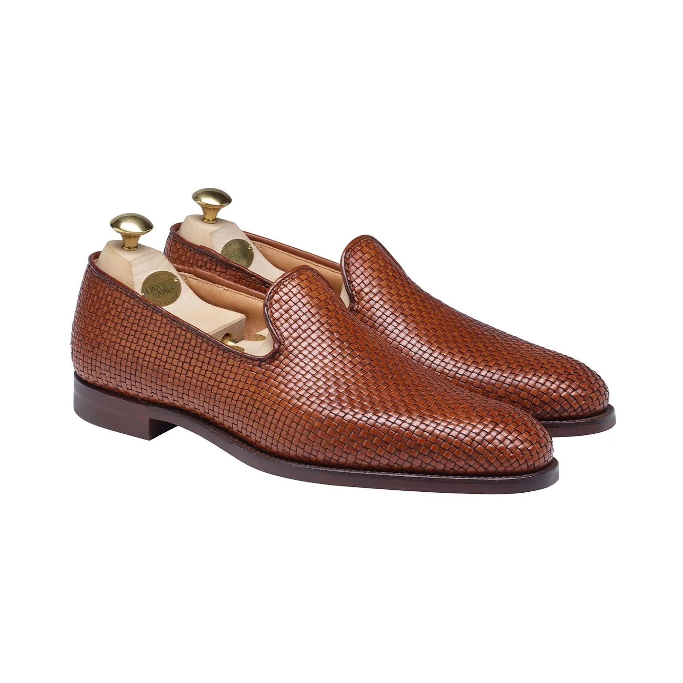 Kensington Tan Woven Calf