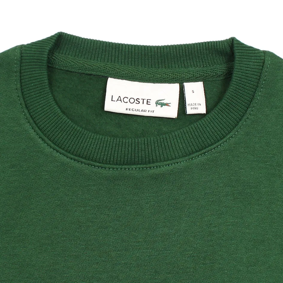 LC - Men 'Green' Printed Logo Fleece Sweatshirt LC472