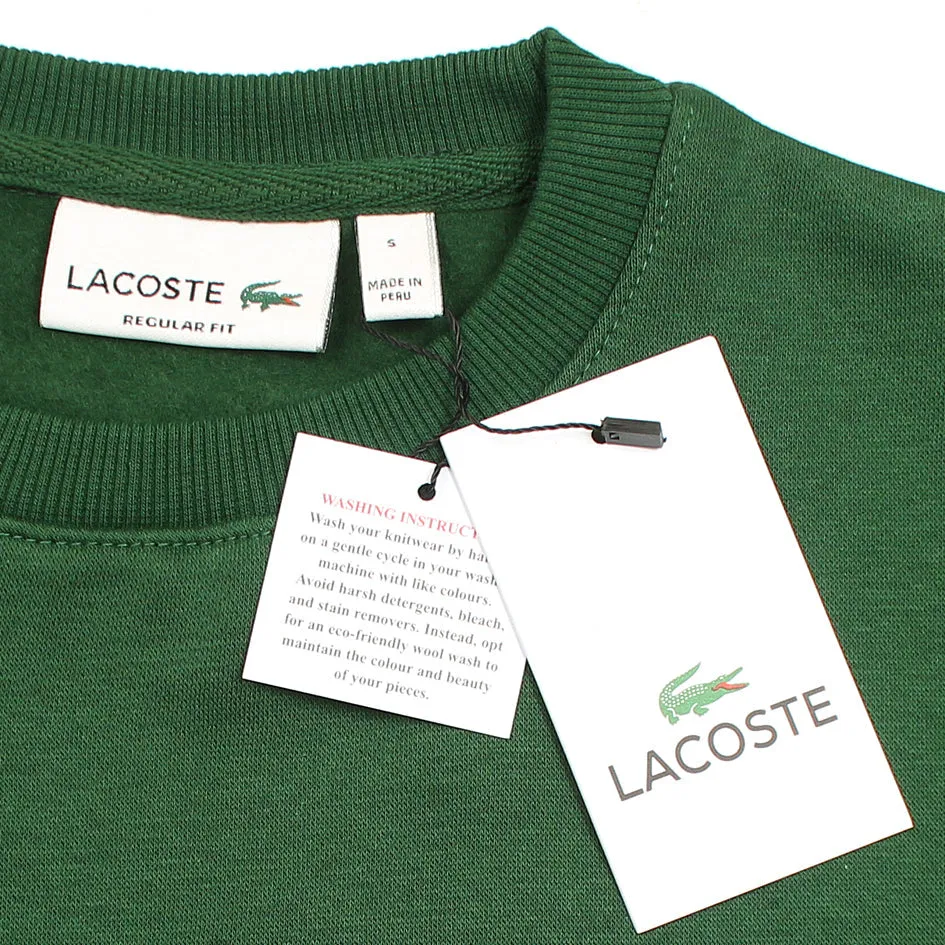 LC - Men 'Green' Printed Logo Fleece Sweatshirt LC472