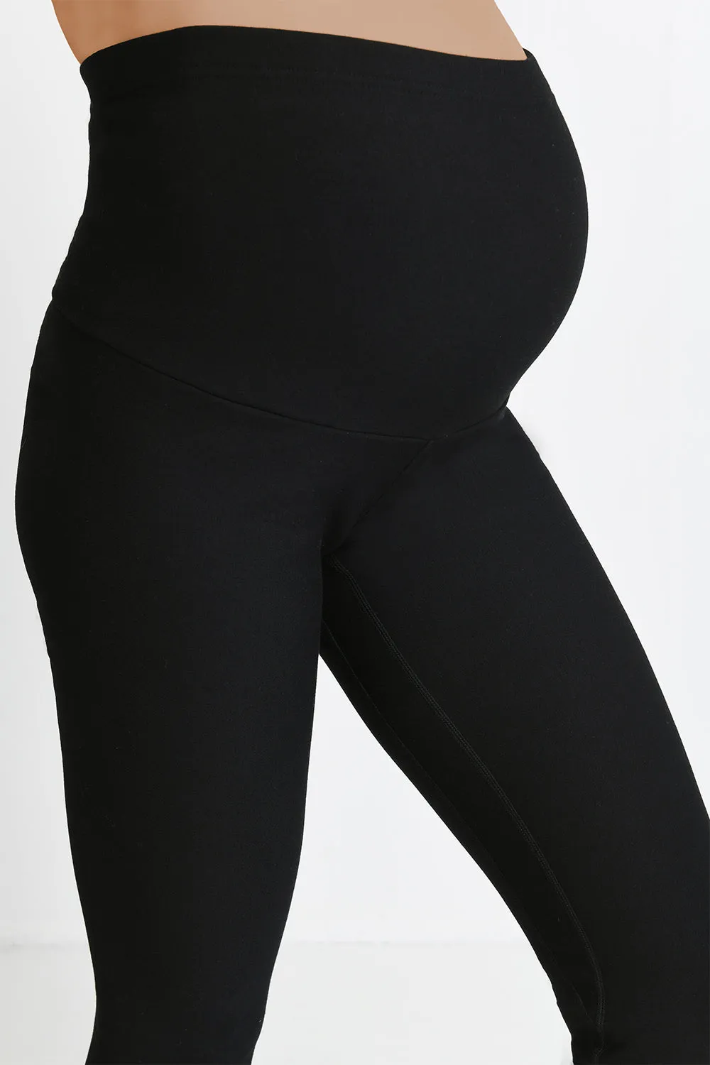 Maternity Winter Everyday Leggings - Black