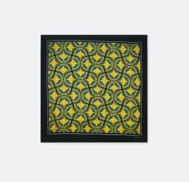 MUSTARD BOTANICAL – SILK POCKET SQUARES