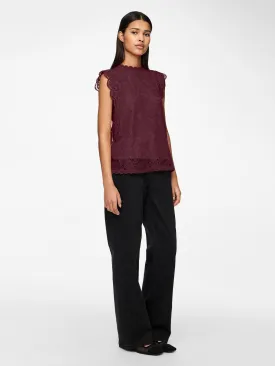 PCOLLINE Tank-Top - Tawny Port