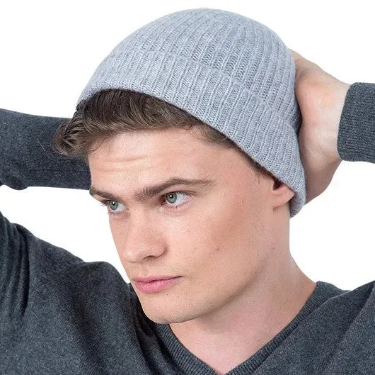 Scottish Cashmere Ribbed Beanies