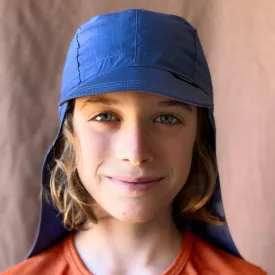 Sun Cap with Neck Protection in Organic Cotton (Child-Youth)