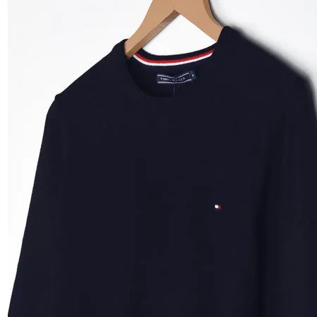 TM - Men 'Navy' Crew Neck Tommy Classic Sweater TM2256