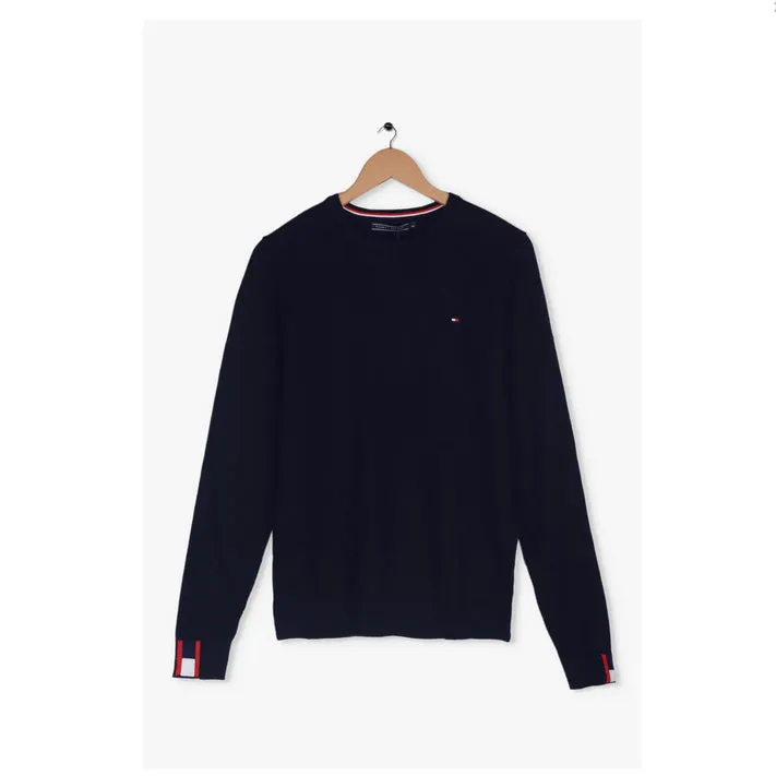 TM - Men 'Navy' Crew Neck Tommy Classic Sweater TM2256