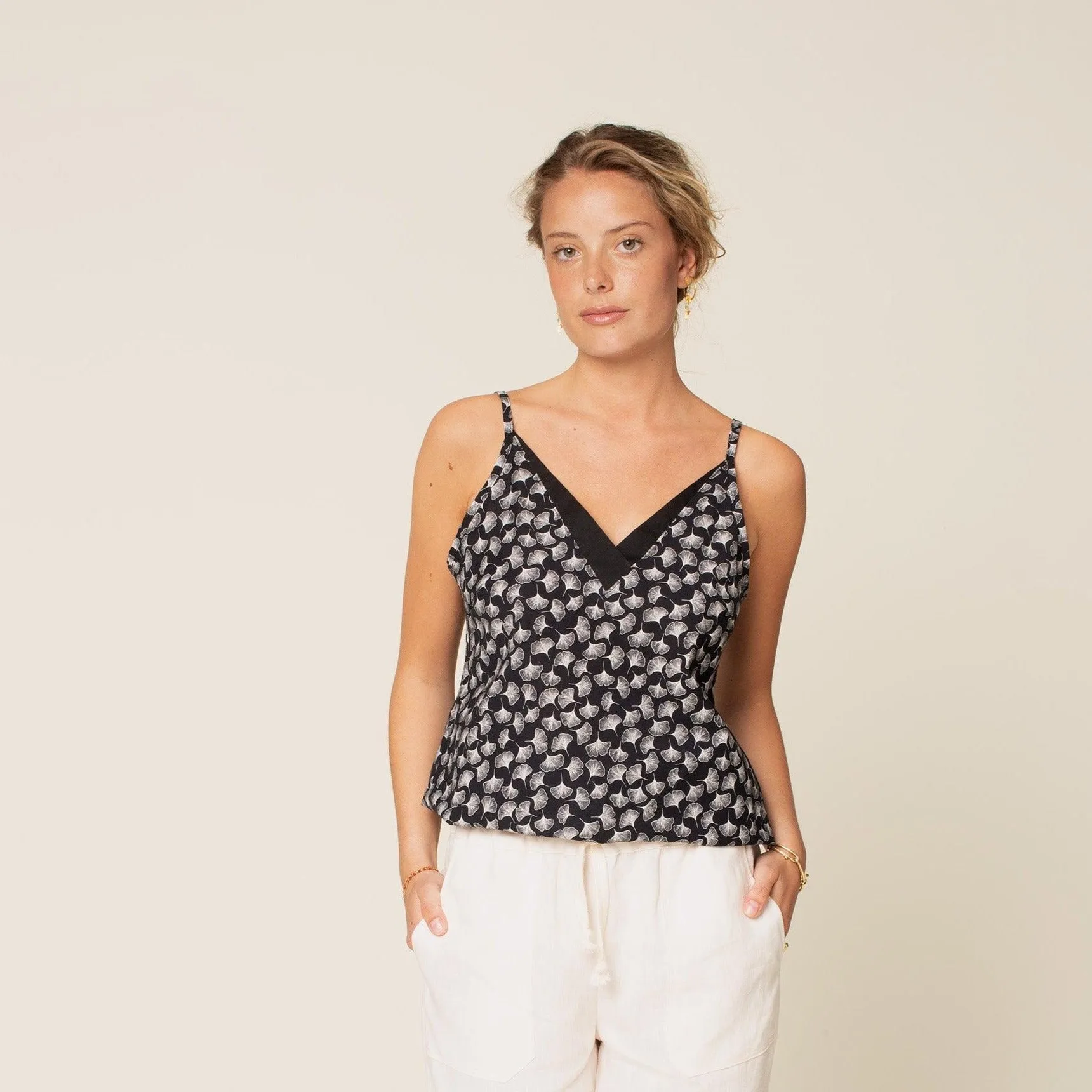 V-neck Camisole sewing pattern