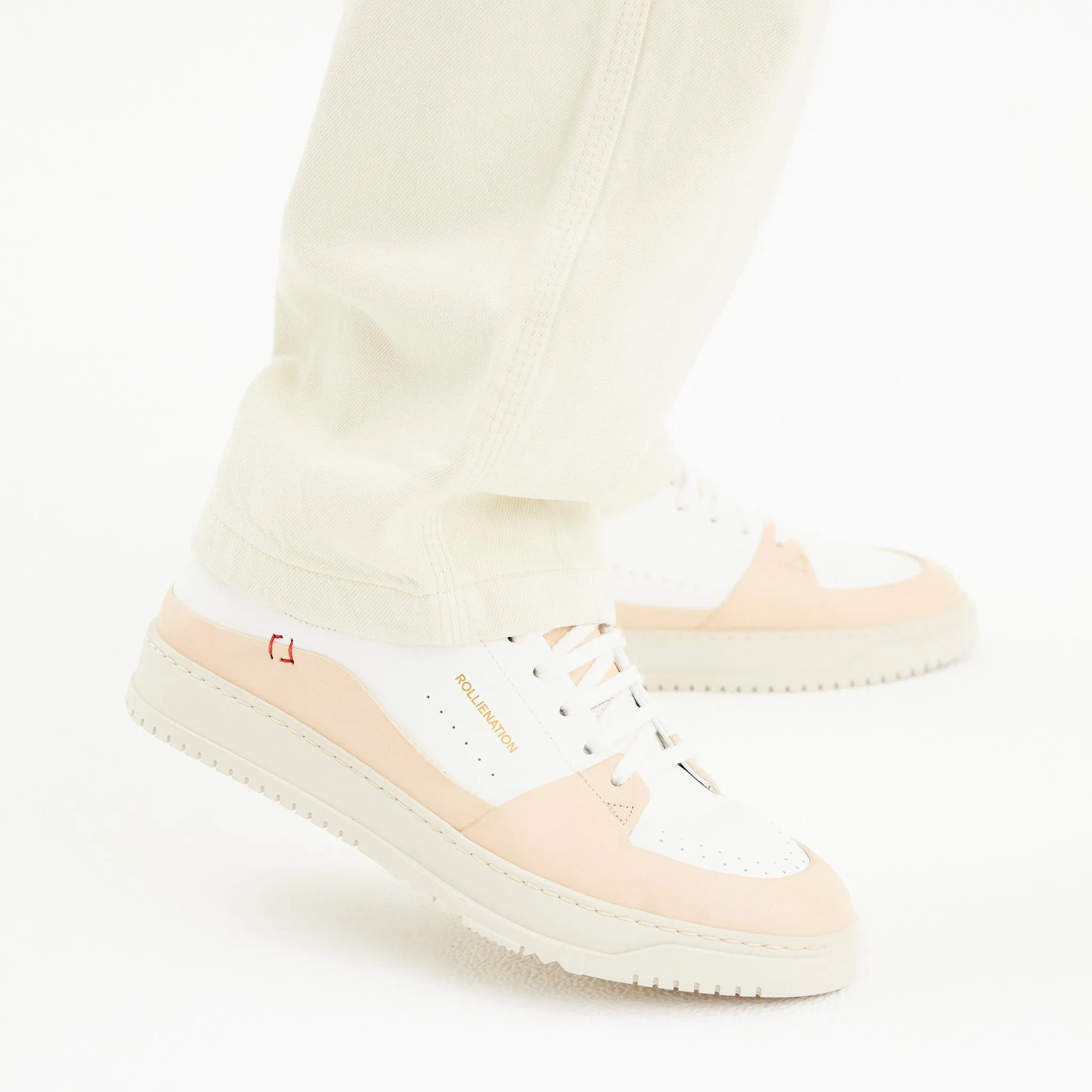 Wave Mens Veg Tan/White