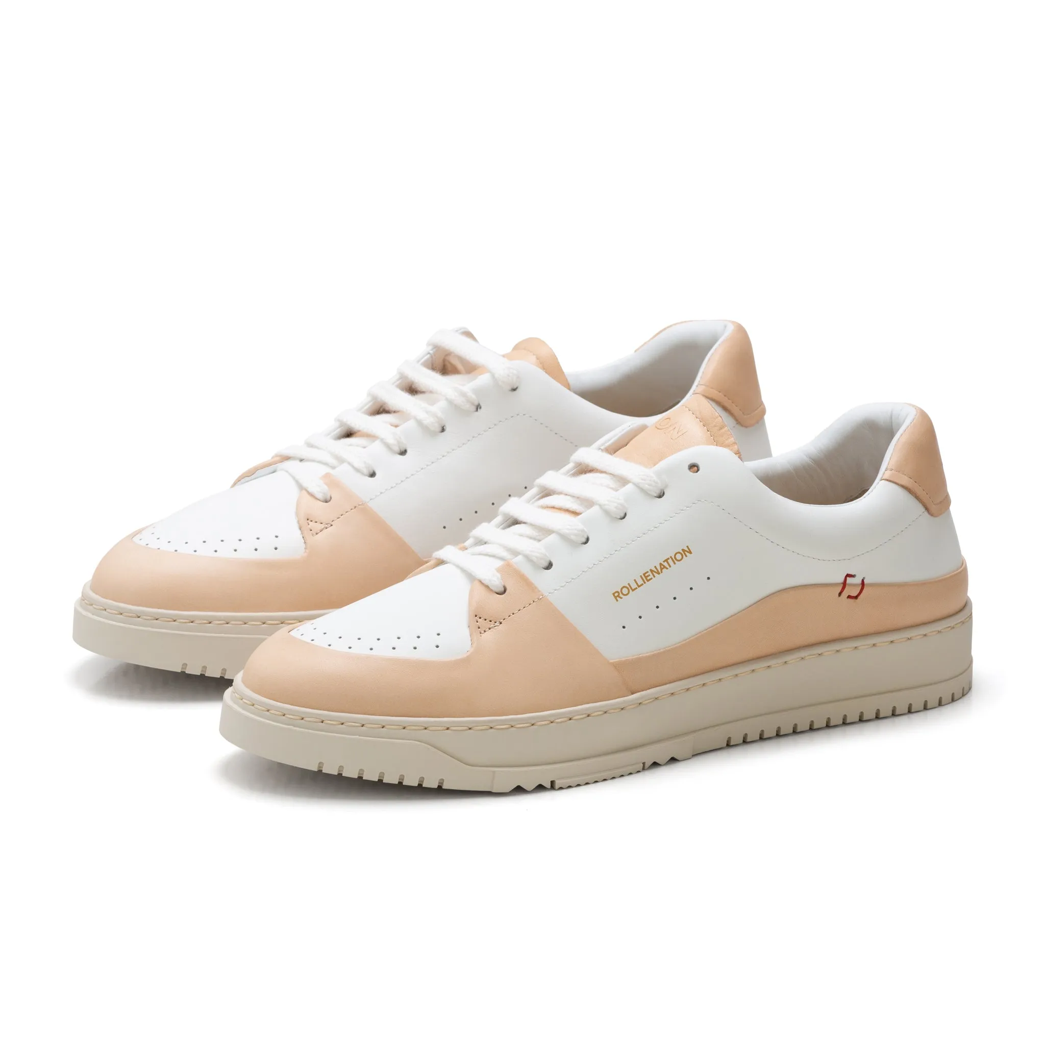 Wave Mens Veg Tan/White