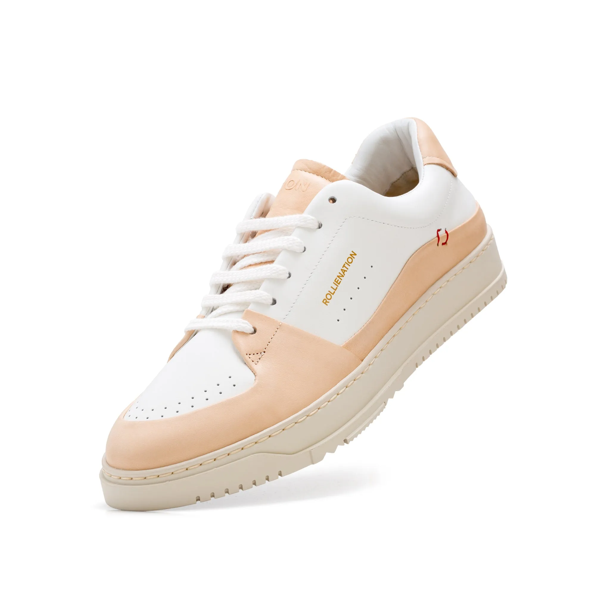 Wave Mens Veg Tan/White